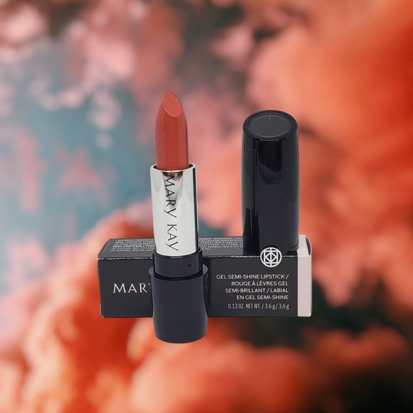 Sunset Peach Semi-Shine Lipstick - Mary Kay - Picture 7 of 8